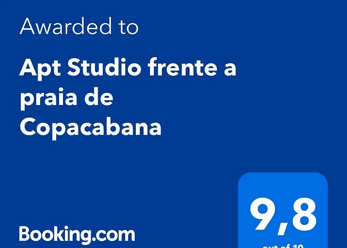 Apt Studio frente a praia de Copacabana